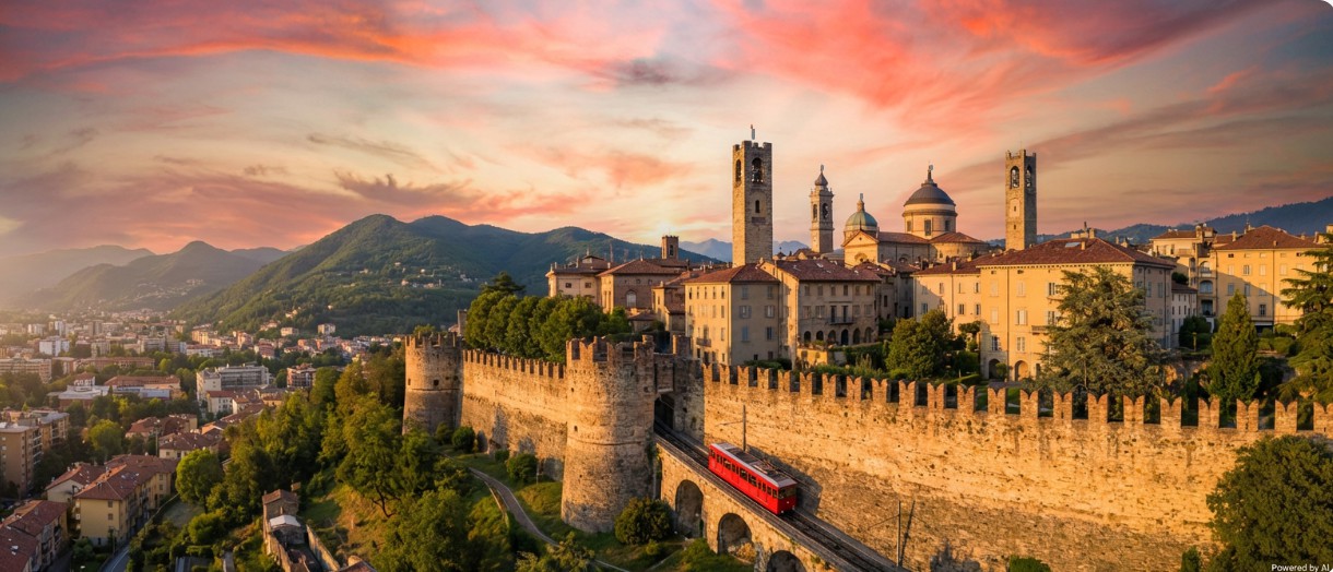 Bergamo: La Perla Medievale tra Mura Venete e l’Incanto della Città Alta